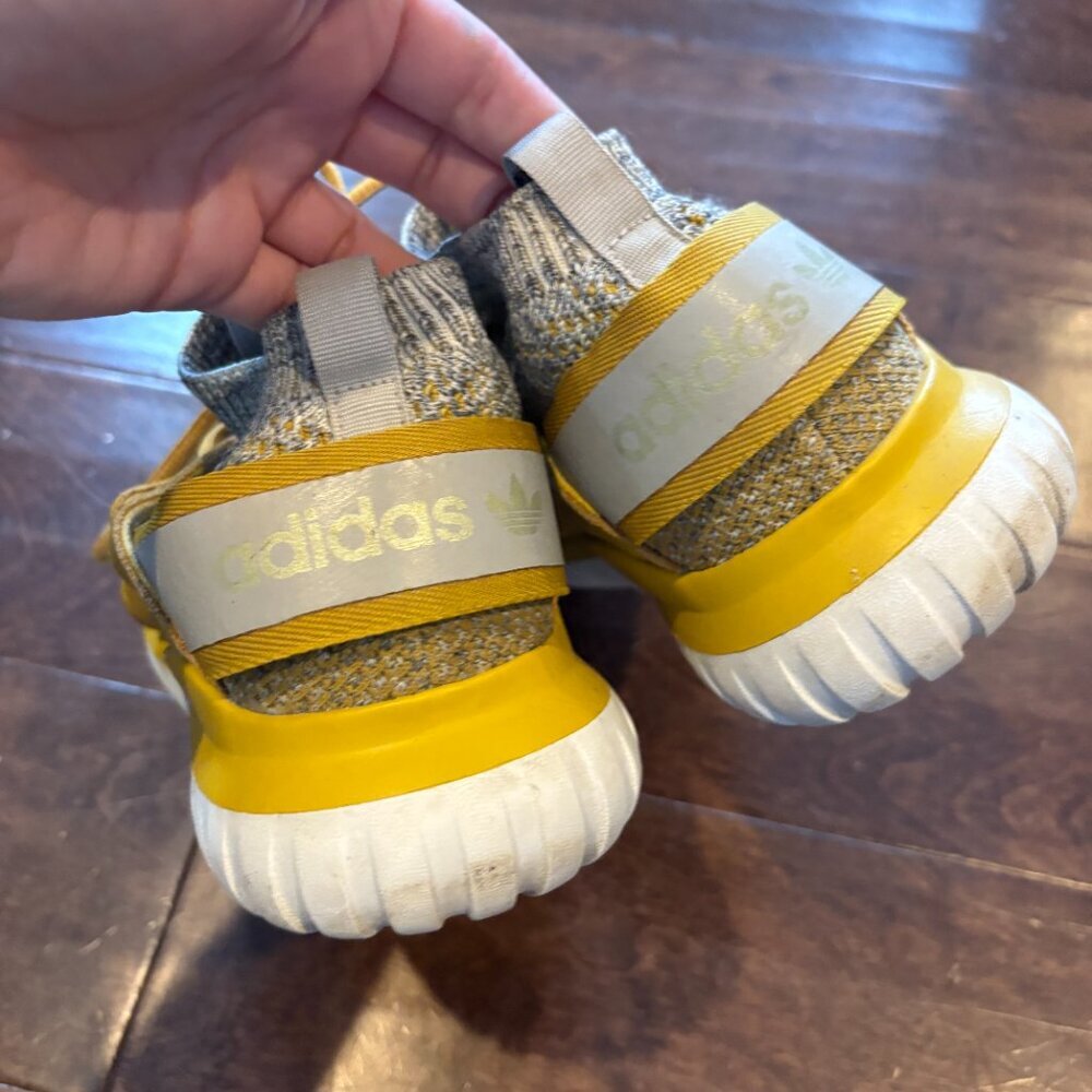 Adidas Tubular Nova St Nomad Yellow Granite Sneakers - Picture 3 of 5